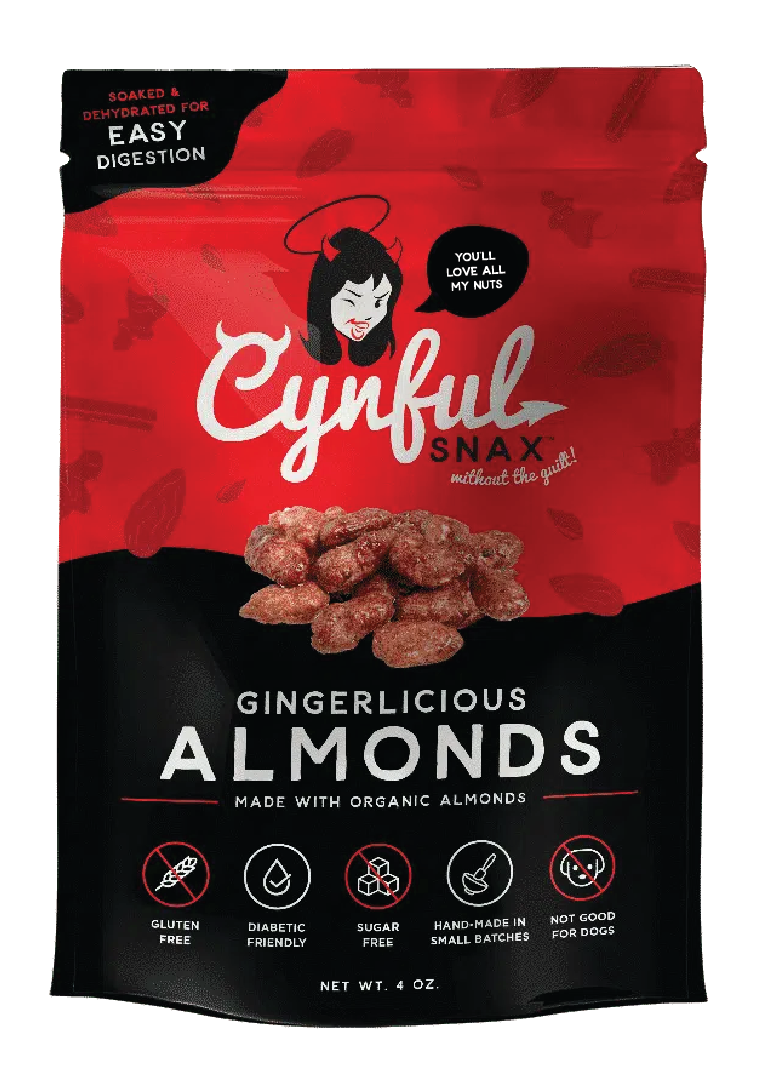 Gingerlicious Almonds