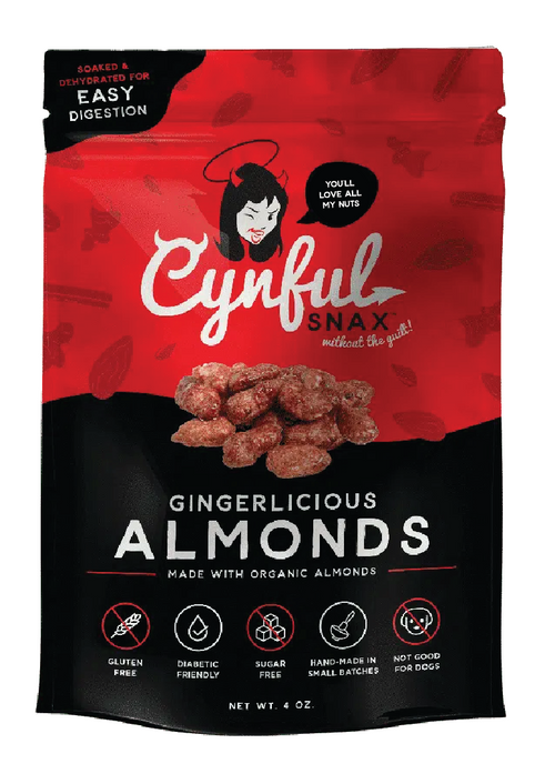 Gingerlicious Almonds