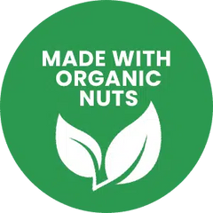Made with organic nuts