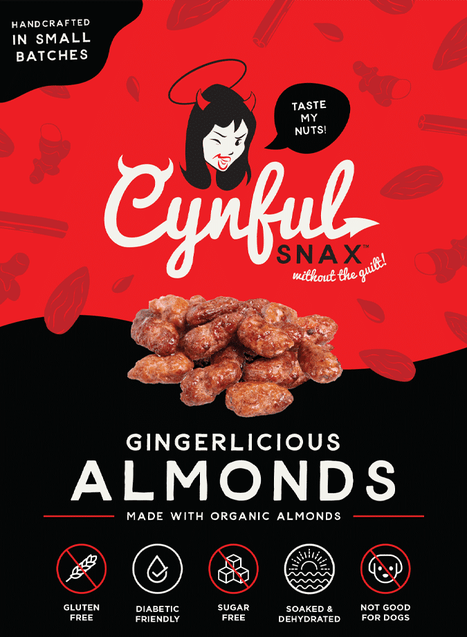 Gingerlicious Almonds