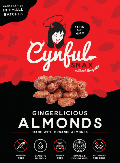 Gingerlicious Almonds