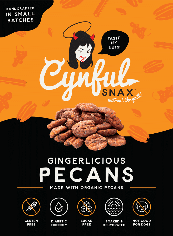 Gingerlicious Pecans