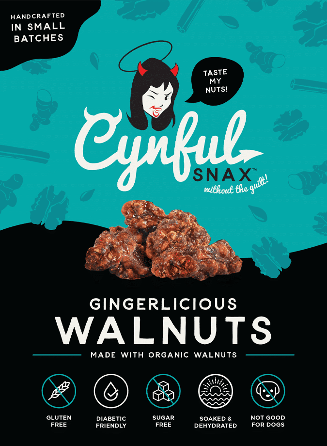 Gingerlicious Walnuts