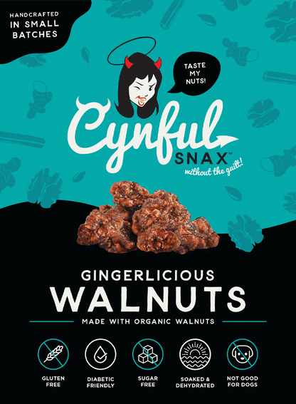 Gingerlicious Walnuts