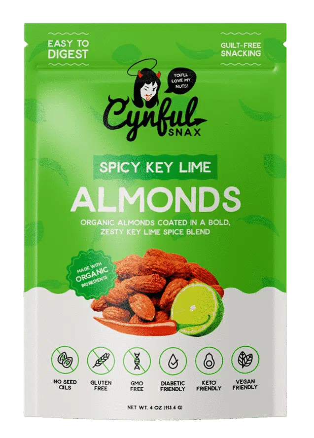 Spicy Key Lime Almonds