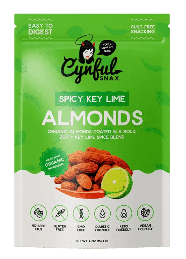 Spicy Key Lime Almonds
