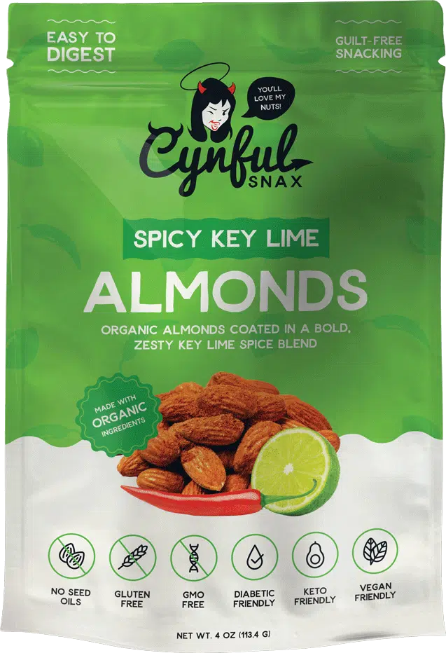 Spicy Key Lime Almonds